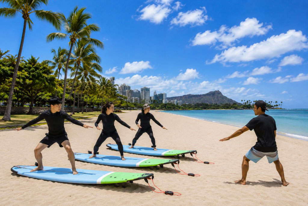 Small Group Surf Lesson